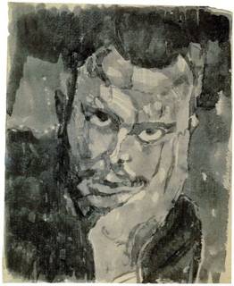 Artwork Title: Self Portrait - Artist Name: Paul Klee